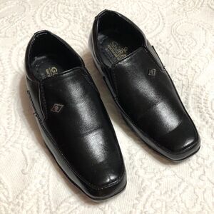Toddler Boys GORAV Dress Shoes Black Size 8 Slip Ons